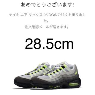 ナイキ(NIKE)のナイキ エアマックス95 イエローグラデ 28.5(スニーカー)