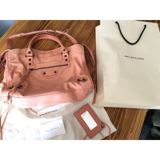 バレンシアガバッグ(BALENCIAGA BAG)のバレンシアガ シティ ピンク(ハンドバッグ)