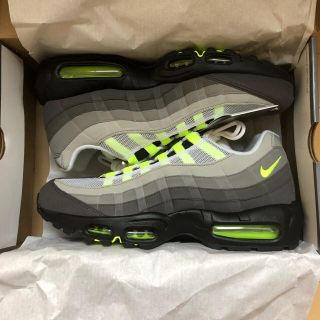 ナイキ(NIKE)のNIKE AIRMAX95 ナイキエアマックス95 OG イエローグラデ 送込み(スニーカー)