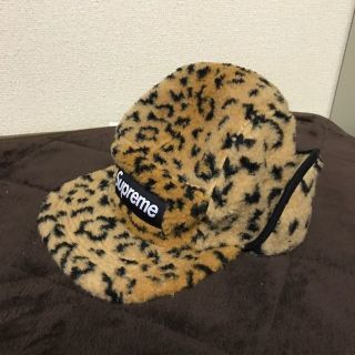 シュプリーム(Supreme)のsupreme camp cap キャップ レオパード(その他)