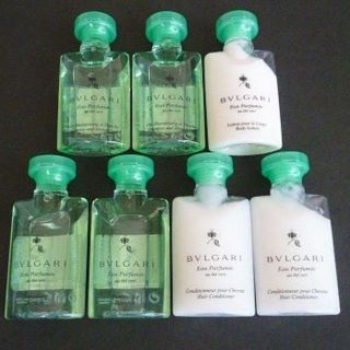 ブルガリ(BVLGARI)のお買い得★新品 未使用 ブルガリ アメニティセット40ml×7 トラベルセット (サンプル/トライアルキット)