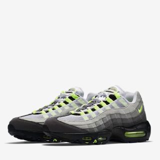 ナイキ(NIKE)のNIKE☆AIR MAX 95 OG 27.5cmエアマックスイエローグラデ(スニーカー)