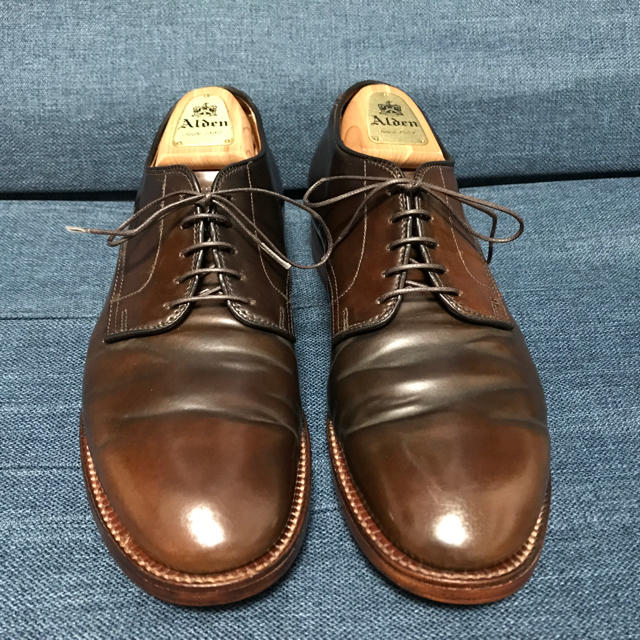 Alden(オールデン)のALDEN  シガーコードバン  レアカラー 美品  オールデン メンズの靴/シューズ(ドレス/ビジネス)の商品写真