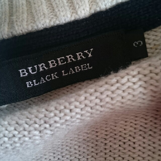 BURBERRY BLACK LABEL(バーバリーブラックレーベル)のバーバリーブラックレーベルのカーディガン メンズのトップス(カーディガン)の商品写真