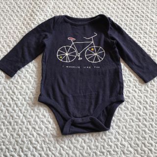 ベビーギャップ(babyGAP)のbaby gap＊長袖 肌着ロンパース(肌着/下着)