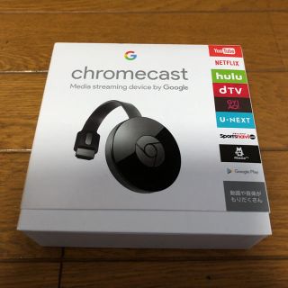 chrome cast ブラック 美品(その他)