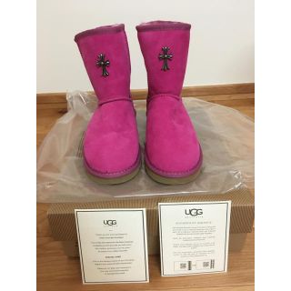 UGG - UGG クロムハーツ コラボ ムートンブーツの通販 by .k shop