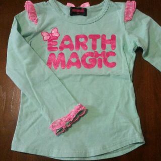 アースマジック(EARTHMAGIC)の最終値下げ!!【used】アースマジック ロンT 110size(Tシャツ/カットソー)