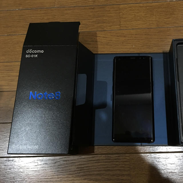 SIMロック解除済み docomo SC-01K galaxy note8