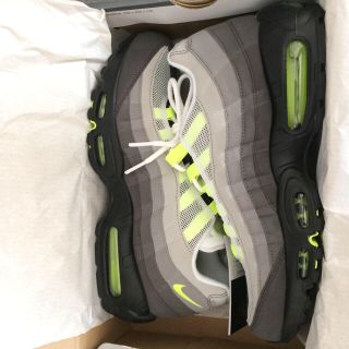 ナイキ(NIKE)の27.5cm エアマックス95 イエロー グラデーション VOLT airmax(スニーカー)