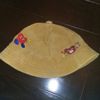 ミキハウス(mikihouse)のミキハウスのコーデュロイ帽子☆サイズ50(帽子)