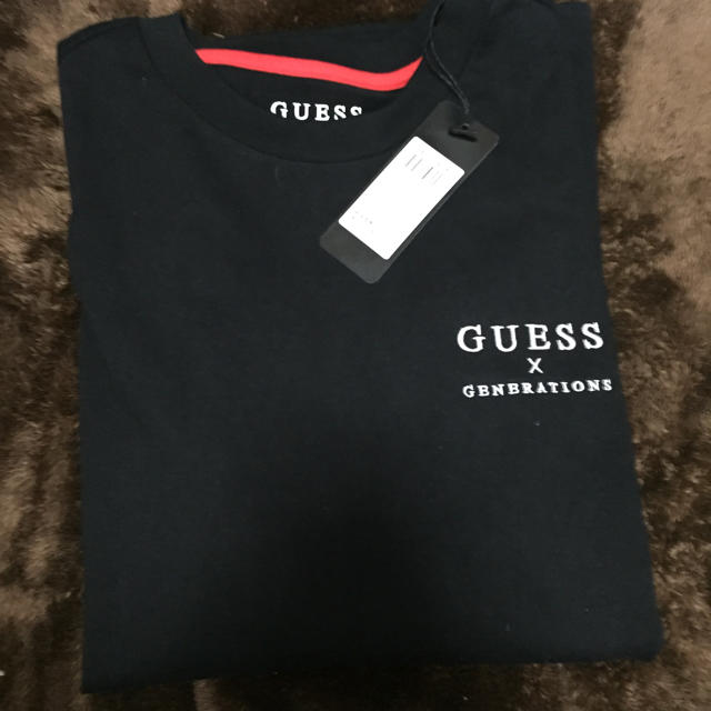 GUESS(ゲス)のguess generations ロンT ブラック Mサイズ レディースのトップス(Tシャツ(長袖/七分))の商品写真