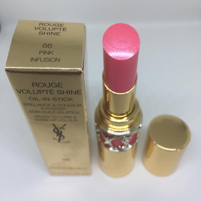 YSL ルージュヴォリュプテシャイン66 残り1本 箱付き