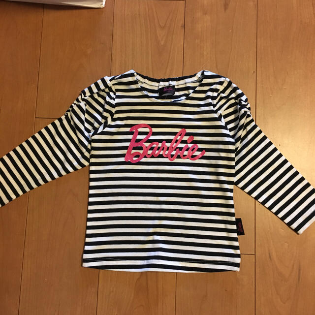 Barbie(バービー)のBarbie♡ボーダーTシャツ キッズ/ベビー/マタニティのキッズ服女の子用(90cm~)(Tシャツ/カットソー)の商品写真