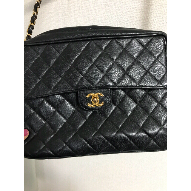 CHANEL - 最終値下げ♡CHANELマトラッセ キャビアスキンショルダーバッグ