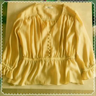 フレイアイディー(FRAY I.D)の専用♡FRAYI.D イエロートップス♥(シャツ/ブラウス(長袖/七分))