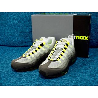 ナイキ(NIKE)の27.0cm us9 air max95 イエローグラデ エアマックス NIKE(スニーカー)