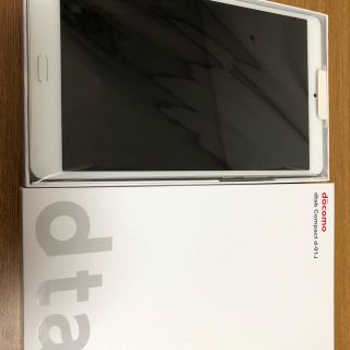 エヌティティドコモ(NTTdocomo)のdtab Compact d-01J(タブレット)