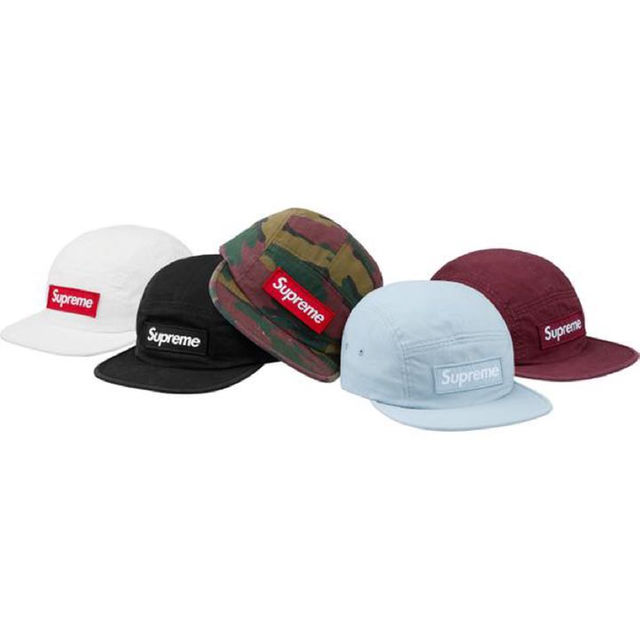 supreme 2018ss military camp cap