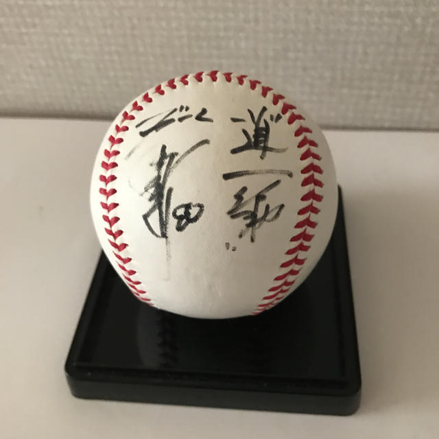 阪神タイガース - ☆ 阪神 岡田監督 直筆サインボールの通販 by k.shop 阪神タイガース - ☆ 阪神 岡田監督 直筆サインボールの通販 by k.shop
