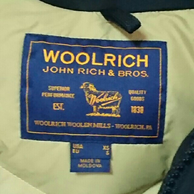 WOOLRICH(ウールリッチ)のSサイズ woolrich arctic parka ブラック メンズのジャケット/アウター(ダウンジャケット)の商品写真