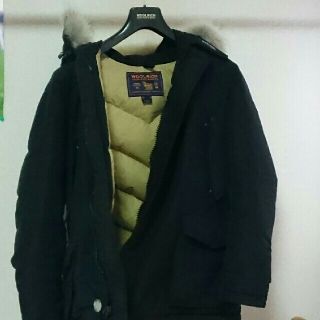 ウールリッチ(WOOLRICH)のSサイズ woolrich arctic parka ブラック(ダウンジャケット)