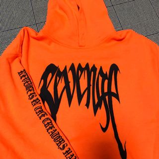 シュプリーム(Supreme)のL Revenge Gallaly オレンジ パーカー(パーカー)