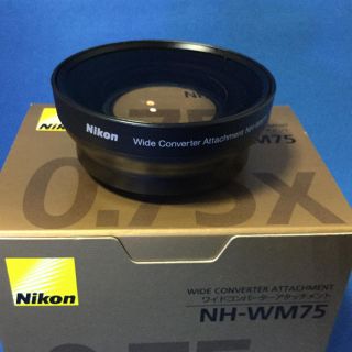 Nikon - ニコン NH-WM75 ワイドコンバーターアタッチメント 中古の通販 ...