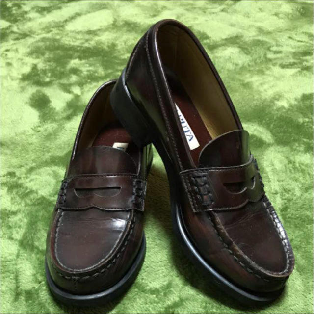 HARUTA(ハルタ)のハルタ ブラウンローファー レディースの靴/シューズ(ローファー/革靴)の商品写真