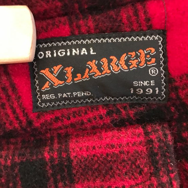 XLARGE(エクストララージ)のX-LARGE チェック パンツ wool hunting pants メンズのパンツ(ワークパンツ/カーゴパンツ)の商品写真