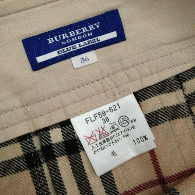 BURBERRY(バーバリー)のバーバリーブルーレーベルスカート♡値下げ レディースのスカート(ミニスカート)の商品写真