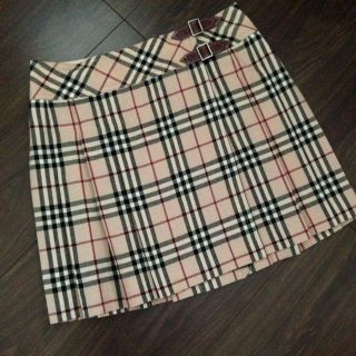 バーバリー(BURBERRY)のバーバリーブルーレーベルスカート♡値下げ(ミニスカート)