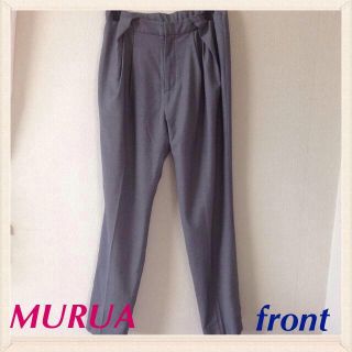 ムルーア(MURUA)の値下げ！MURUA♡テーパードパンツ(クロップドパンツ)