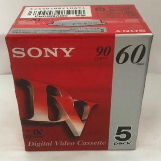 ソニー(SONY)のSONY ミニデジタルビデオカセット 5巻パック 5DVM60R3(ビデオカメラ)