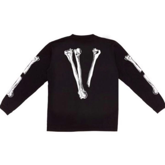 VLONE skull & bone ロンT スカル 定価以下 1