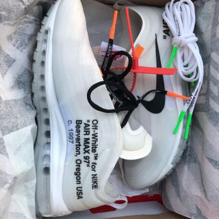 オフホワイト(OFF-WHITE)のus9 The10 offwhite airmax97(スニーカー)