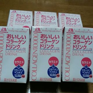 モリナガセイカ(森永製菓)の森永製菓　おいしいコラーゲンドリンクピーチ味　6個セット(コラーゲン)