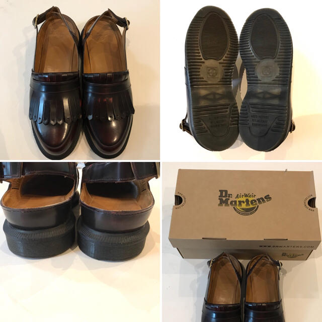 Dr.Martens(ドクターマーチン)の✴︎nobuko様専用✴︎ドクターマーチン フリンジ チェリーレッド レディースの靴/シューズ(サンダル)の商品写真