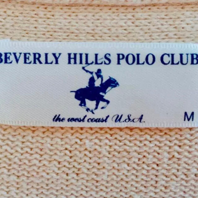 BEVERLY HILLS POLO CLUB（BHPC）(ビバリーヒルズポロクラブ)のカーディガン ベージュ レディースのトップス(カーディガン)の商品写真