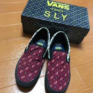 スライ(SLY)のSLY x VANS バンズ コラボ スリッポン(スニーカー)