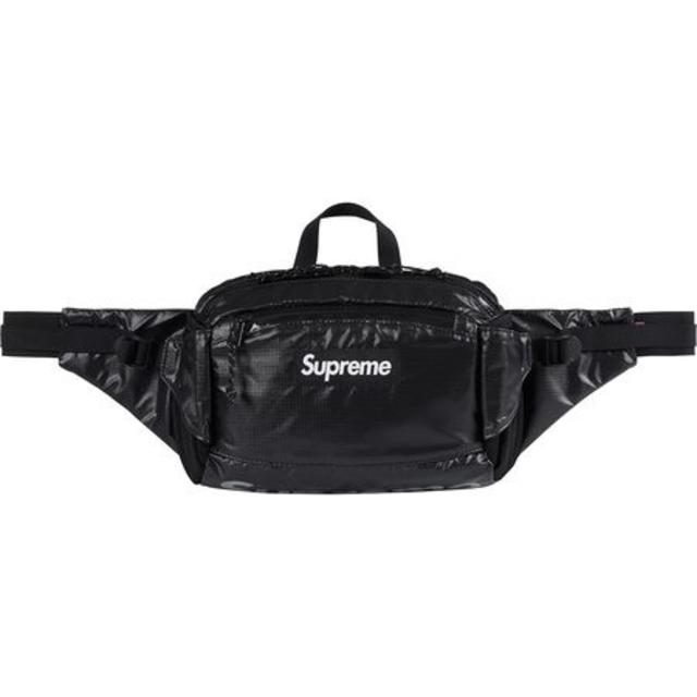 Supreme Waist Bag Black シュプリーム ウエストバッグ-