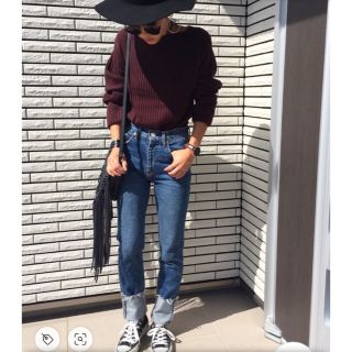 マウジー(moussy)のmoussy  CUT OFF STRAIGHT デニム★(デニム/ジーンズ)