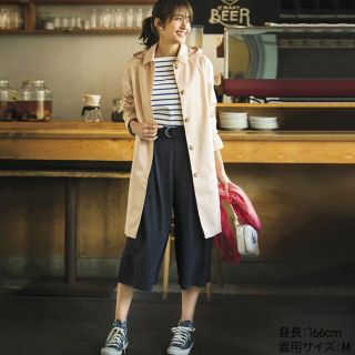 ユニクロ(UNIQLO)の新作 ブロックテックステンカラーコート 新品未使用タグ付き(スプリングコート)