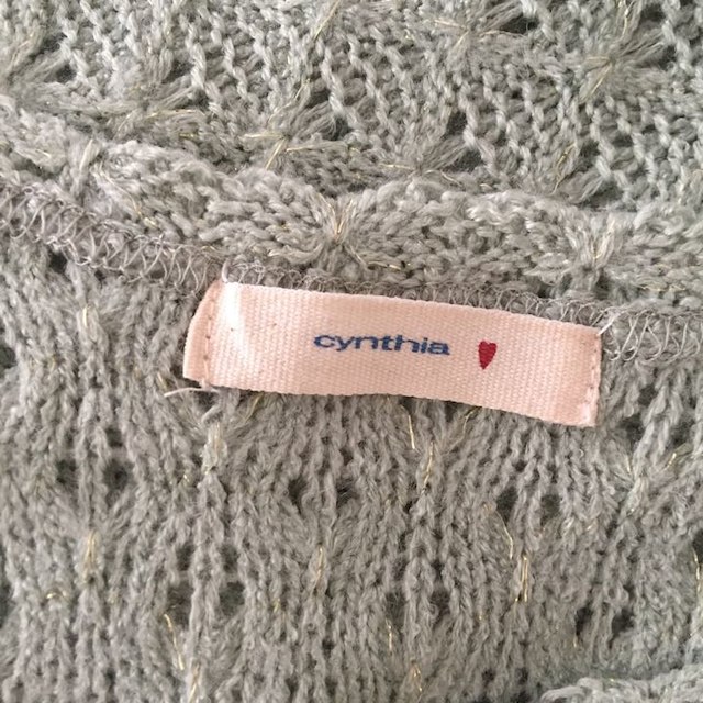 cynthia(シンシア)のcynthia ニット M 若草色 レディースのトップス(ニット/セーター)の商品写真