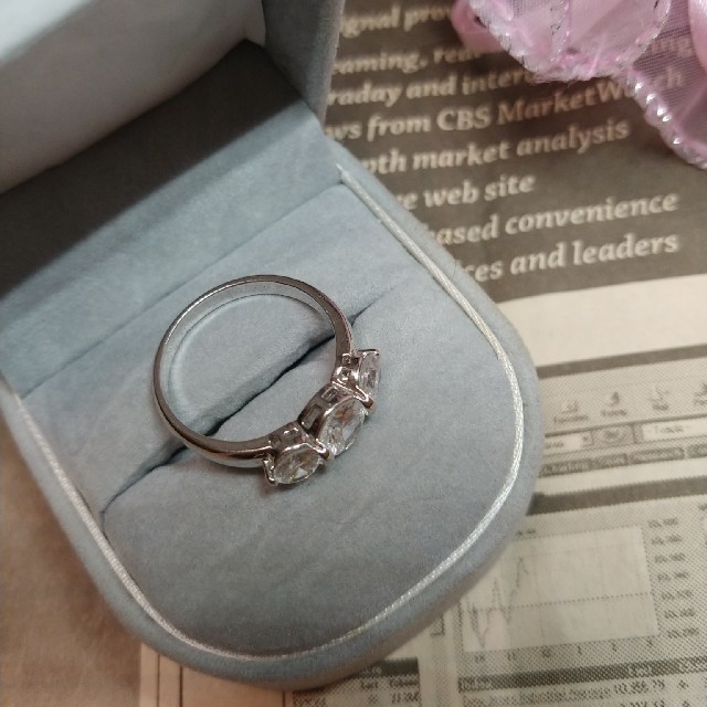 新品🎵ジルコニア✴️リング💍11号 レディースのアクセサリー(リング(指輪))の商品写真