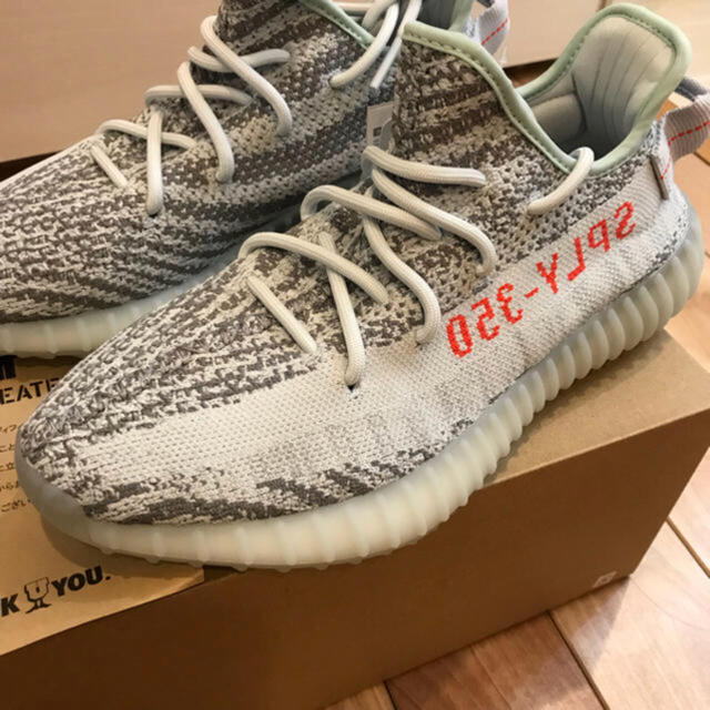 adidas(アディダス)のyeezy boost 350 ブルーティント 25.5 US7.5 メンズの靴/シューズ(スニーカー)の商品写真