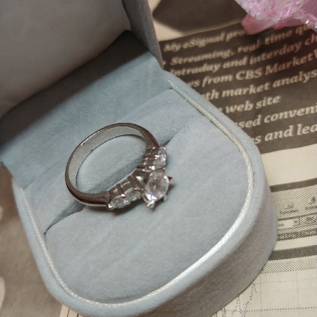 新品🎵ジルコニア✴️リング💍11号 レディースのアクセサリー(リング(指輪))の商品写真