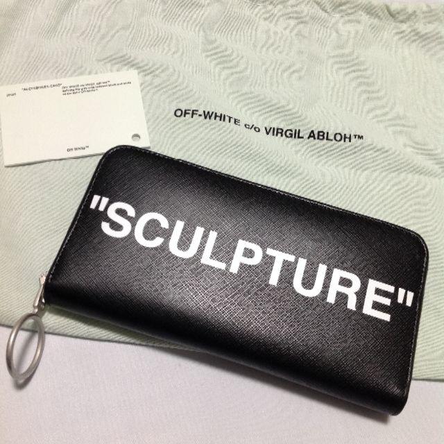 OFF-WHITE - 【正規品】OFF-WHITE オフホワイト SCULPTURE レザー 長 ...