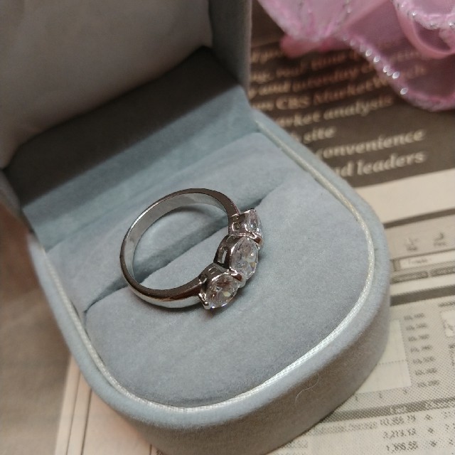 新品🎵ジルコニア✴️リング💍10号 レディースのアクセサリー(リング(指輪))の商品写真