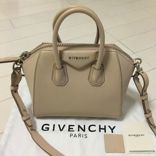 ジバンシィ(GIVENCHY)の極美品 ジバンシーアンティゴナ ミニ(ハンドバッグ)